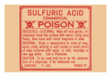 Sulfuric Acid Poster