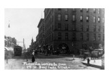 Sioux Falls, South Dakota - Southern View down Phillips Ave from 9th Street Prints