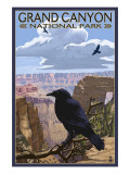 Grand Canyon National Park - Ravens and Angels Window Affiches