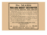 Dr. Mars Bug And Insect Destroyer Prints