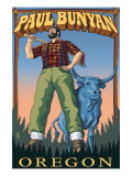 Paul Bunyan - Oregon Print