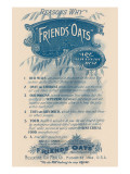 Reasons Why Friends' Oats Are the Best Posters