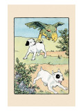 Snip And Snap And Polly Play Prints by Julia Dyar Hardy
