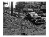 Earthquake Damage in Pioneer Square - Seattle, WA Posters