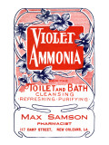 Violet Ammonia Prints