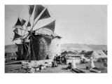 Sails on Windmills In Greece Posters