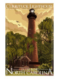 Currituck Lighthouse - Outer Banks, North Carolina Art