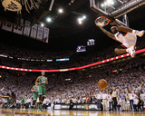 Boston Celtics v Miami Heat - Game Five, Miami, FL - MAY 11: LeBron James Photographic Print by Mike Ehrmann