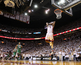 Boston Celtics v Miami Heat - Game Five, Miami, FL - MAY 11: LeBron James Photographie par Mike Ehrmann