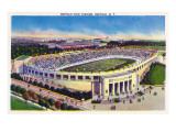 Buffalo, New York - Buffalo Civic Stadium View Poster