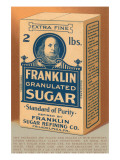 Franklin Granulated Sugar Prints