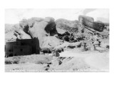 Rocky Mt Nat'l Park, Colorado - Red Rocks Park; View of a Red Rocks Pueblo Posters