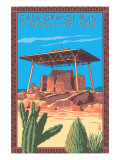 Casa Grande Ruins National Monument - Arizona Affiches
