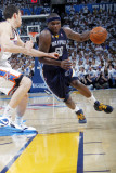Memphis Grizzlies v Oklahoma City Thunder - Game Five, Oklahoma City, OK - MAY 11: Zach Randolph an Photographic Print by Layne Murdoch