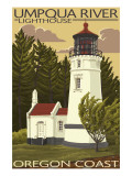 Umpqua River Lighthouse - Oregon Art