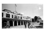 Brownsville, Texas - US Customs Bldg, Gateway Bridge Affiche