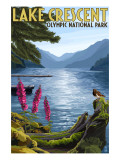 Olympic National Park, Washington - Lake Crescent Affiches