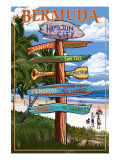 Bermuda - Sign Destinations Prints