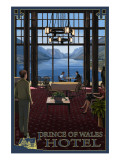 Waterton National Park - Prince of Wales Hotel Interior Print