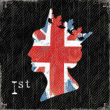 Queen Union Jack Plakater af Louise Carey