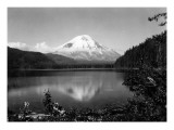 Mount St. Helens From Spirit Lake, 1923 Giclee Print by Asahel Curtis