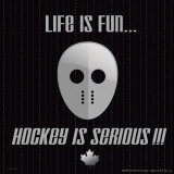 Hockey is Serious Affiche par Jo Moulton