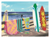 Tablas de surf Póster por Scott Westmoreland