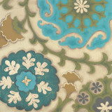 Suzani Florals IV Art by Sapna 