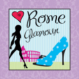 Rome Poster by Louise Carey