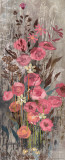 Pink Floral Frenzy IV Art by Alan Hopfensperger