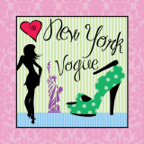 New York Print by Louise Carey