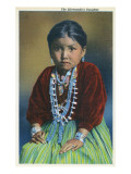 Navajo Silversmith's Daughter Prints