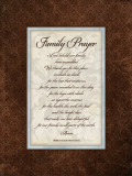 Family Prayer Posters by Stephanie Marrott