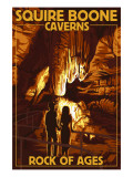 Squire Boone Caverns, Indiana - Rock of Ages Photographie