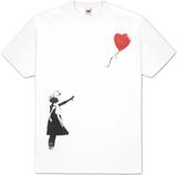 Unknown - Heart Balloon Girl Tričko