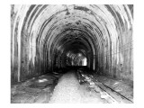 Great Northern Tunnel Under Seattle,1904 Giclee Print by Asahel Curtis