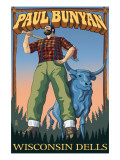 Wisconsin Dells, WI - Paul Bunyan Láminas