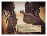 Cowboy Reason III Poster by Shawnda Eva
