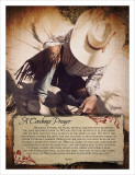 A Cowboy's Prayer Affiches par Shawnda Eva