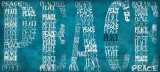 Peace Print by Lisa Wolk