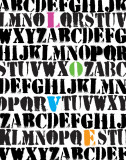 Alphabet Love Prints by Louise Carey