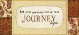 Journey Begin Poster van Jennifer Pugh