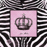 Zebra Crown II Posters by Stephanie Marrott