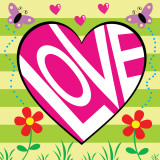 Love Garden Poster par Louise Carey