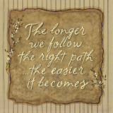 Right Path Affiche par Karen Tribett