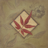 Red Leaf Posters by Stephanie Marrott
