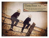 Cowboy Reason II Posters par Shawnda Eva