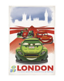 Cars 2: London Poster