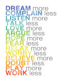 More and Less Kunst von Louise Carey