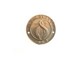 Lightpost Medallion Designed in Bronze By James A. Wehn For Seattle, WA Giclee Print by James Wehn